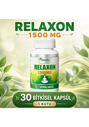 Relaxon 1500 Mg 30 Bitkisel Kapsül Relaxon Takviye Edici Gıda