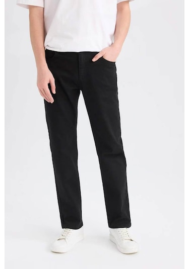 Defacto Sergio Regular Fit Solmayan Renk Siyah Erkek Jean Pantolon E6111ax/nm40 Siyah Defacto Sergio Regular Fit Solmayan Renk Siyah Erkek Jean Pantolon E6111ax/nm40 Siyah