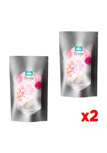 Enka Süt Yağsız Süt Tozu Çabuk Eriyen - 2'li - 500 G