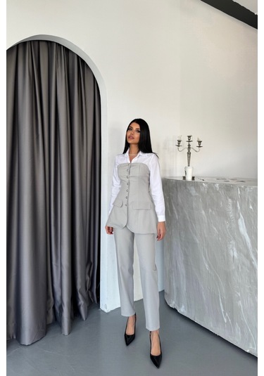 Ge Ticaret Tasarım Takım - Gri Gri