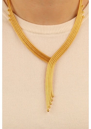 Çgkmücevherat Kalze Dorikalı Altın Kolye Klzkly2 Gold