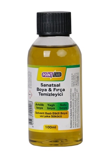 Point Care Yağlı Boya Seti. Keten Yağı. Terebentin. Fırça Temizle