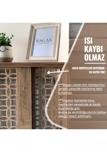 Efes Model, Antrasit Renk,iç Ölçü 96 Cm Dış Ölçü 100 Cm Petek Kaplama, Dresuar Beyaz
