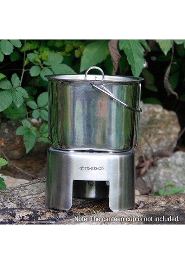 Tomshoo-kantin Bardak Standı Açık Kamp Yürüyüş Piknik,y18390 Gümüş