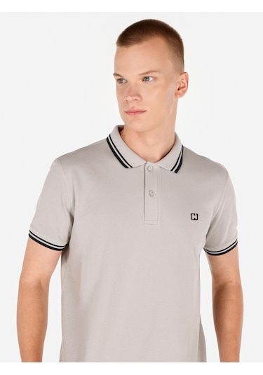 Colins Taş Erkek Polo K.kol Taş