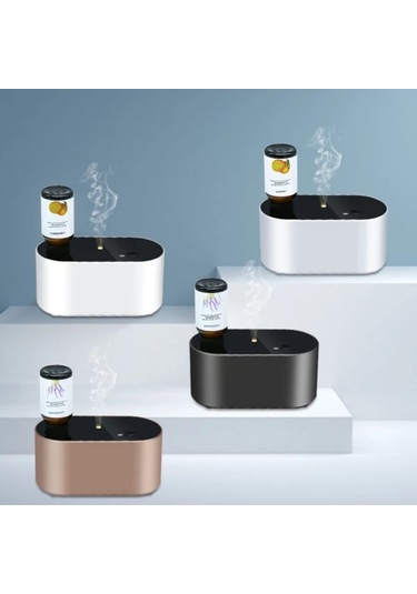 Motion003 Beyaz Yeni Akıllı Aromaterapi Cihazı Su Gerektirmeyen Sirkülasyonlu Uçucu Yağlı Difüzör Ev Tipi Nemlendirici Sessiz Zaman Ayarlı Usb