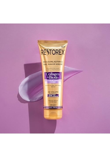 Restorex Dolgunlaştırıcı Saç Bakım Kremi Collagen & Biotin 250 Ml