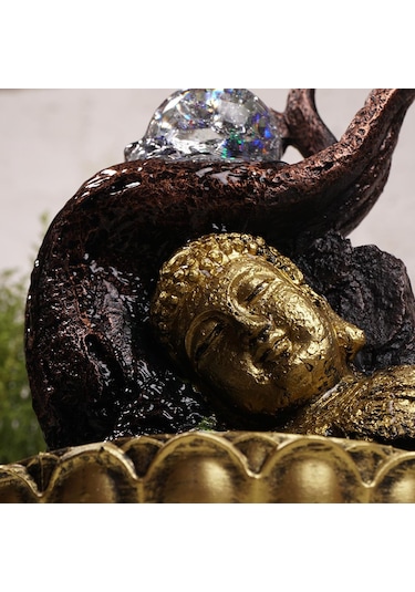 Zen Om & Buddha Temalı Su Şelalesi