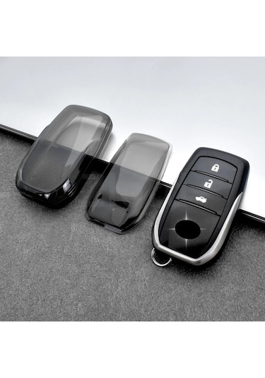 Toyota Corolla Şeffaf Füme Kumanda Kılıf