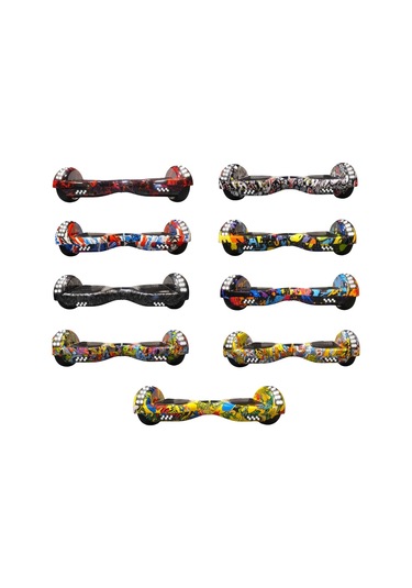 Smartstore Full Ledli Hoverboard Elektrikli Kaykay + Çanta