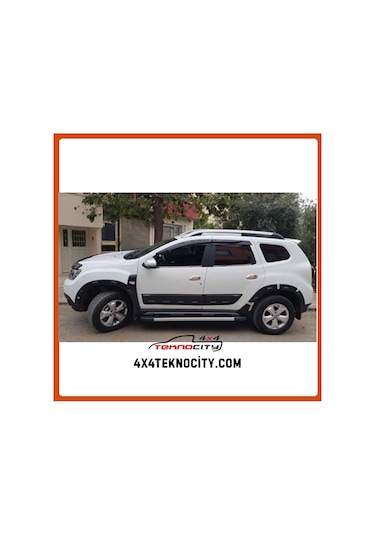 Dacia Duster 2018+ Kapı Koruma Dodik Kaplama Seti Kabartmalı Oem