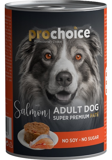 Prochoice Somonlu Pate Konserve Yetişkin Köpek Maması 400 G