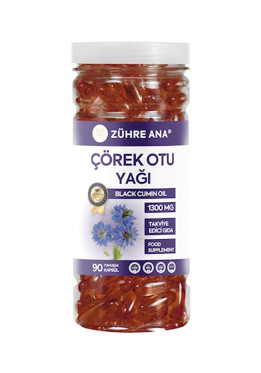 Çörek Otu Yağı Softjel 90 Kapsül 1300 Mg