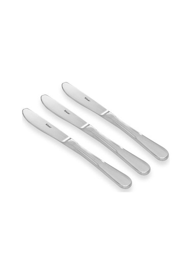 Hisar Akdeniz 3'lü Tatlı Bıçağı Gri