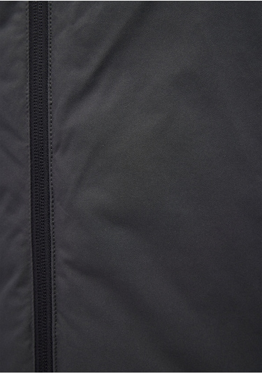 Mavi - Kapüşonlu Antrasit Şişme Mont 0110352-86803 Gri