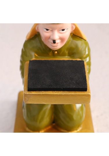 Homyl Japon Heykeli Saat Tutucu Depolama Çok Amaçlı Yeşil