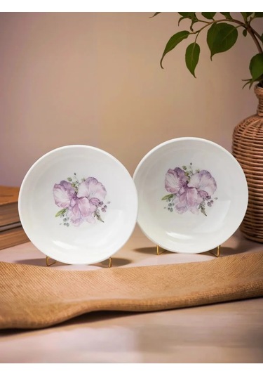 Lefard "ırisler" Desenli 11x3,5 Cm 170 Ml 2'li Porselen Sosluk Seti 440412136