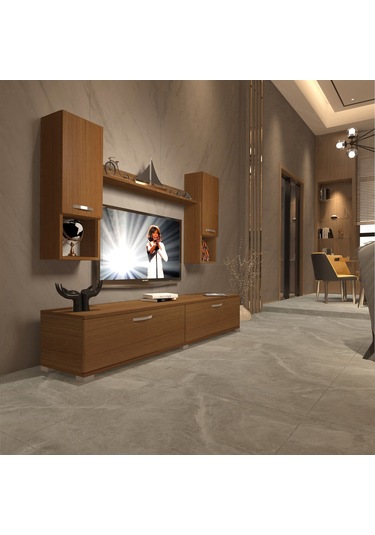Decoraktiv Eko 5da Mdf Std Tv Ünitesi Tv Sehpası Ceviz