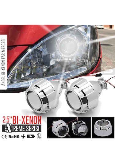 Bi-Xenon Far Merceği 2.5" Universal