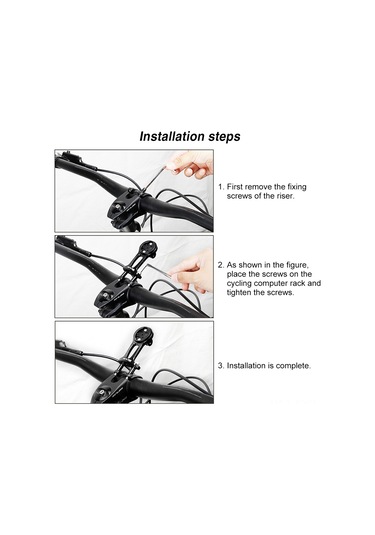 Symbee Gub 690 Alüminyum Bisiklet Kodu Standı: Ayarlanabilir Açı, Hafif Dayanıklı, Çeşitli Kodalara Uygun Siyah Ekstansiyon Braketi Siyah