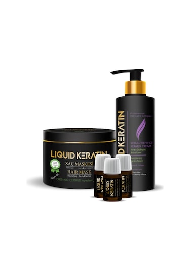 Liquid Keratin Ekstra Acil Onarıcı Keratin Bakım Seti