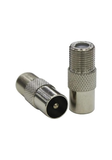 Electroon F Konnektör Dişi - Anten Fiş Erkek Çevirici - 10 Adet