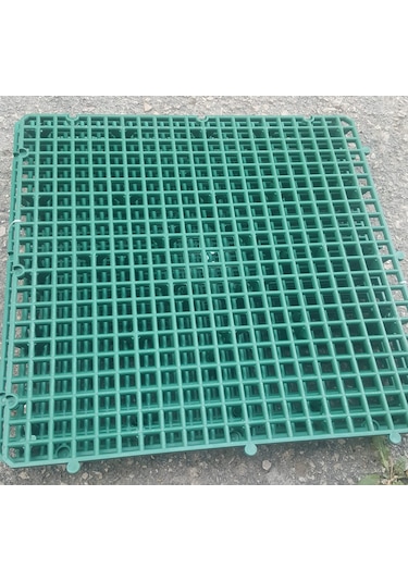Kümes Yer Izgara 50x50 Yeşil 1 Metre Kare 4 Adet