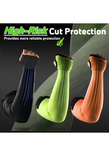 Willowhaven Orange Bahçe Ve Ev İşleri Kesilmeye Dayanıklı Kol Kılıfı