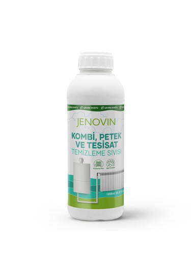 Jenovin Kombi ve Petek Tesisat Temizleme Solüsyonu 1 L Isıtma Sistemi Bakım Ürünleri