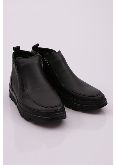 Dgn 1059 Kadin Fermuarli Bot 1059-692-R1534 Siyah