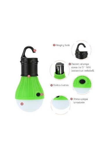 Bloomnest Kamp Feneri Led Işık, Pil İle Çalışan Acil Durum Kamp Işıkları, Asılı Yürüyüş Kamp Çadır Işıkları, Kamp Aksesuarları Yeni Newway Turuncu Turuncu