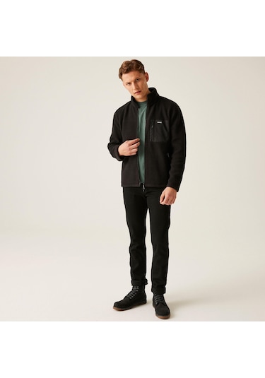 Regatta Frankie Borg Fleece Erkek Polar - Siyah