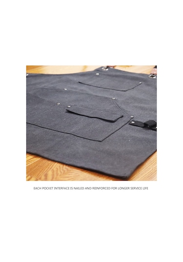 Sones Marangoz Elektrikçi Bahçe Ağır Tuval İş Önlüğü, Renk: Deve