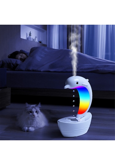 Dolphin Su Damlası Nemlendirici Bluetooth Hoparlör