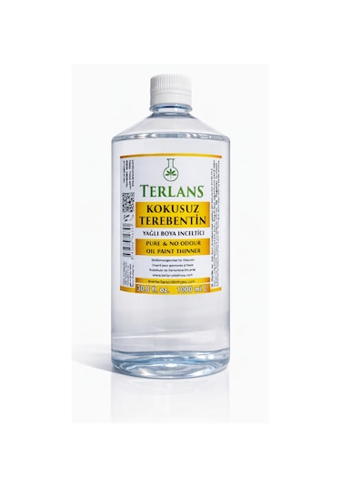 Terlans Kokusuz Terebentin 1000 ML