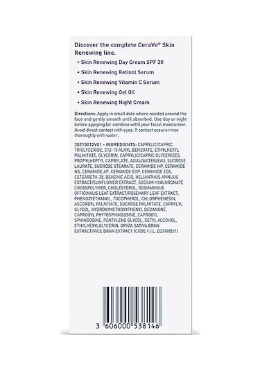 Cerave Skin Renewing Ceramide Boost Nemlendirici Yağ 29 ML