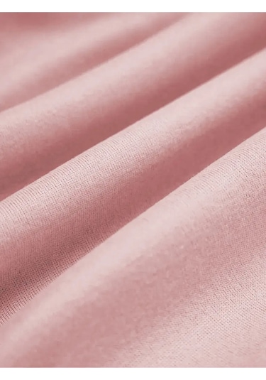 Kışlık Kapüşonlu Sweatshirt, Çocuk Ayıcık Baskılı Pembe