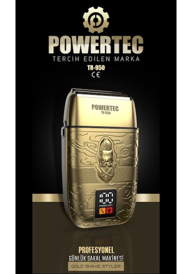 Powertec TR-950 Günlük Sakal Tıraş Makinesi