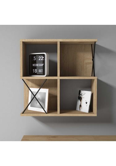 Variant Variant Extra Duvar Rafı - Meşe