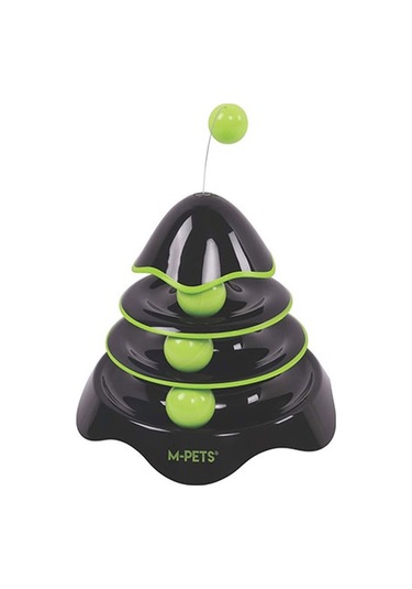 M-pets Yaylı Rocket Kedi Oyuncağı Siyah 25 Cm 244-50043.01