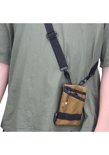 Zcjb Kosıbate H250 Dış Mekan Taşınabilir Kart Tutucu Anahtar Saklama Çantası Yeşil Yeşil