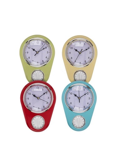 Yüksek Kaliteli Yeni Duvar Saati Ve Zamanlayıcı - Zamanlayıcı Fonksiyonlu Saat Beyaz Beyaz Beyaz 435 Diğer