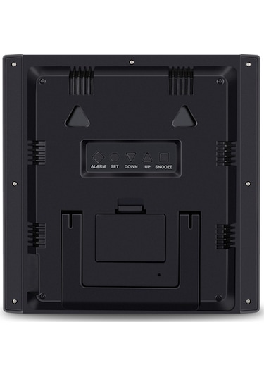 Sones Ts-8608 Çok İşlevli Büyük Ekran Saat Ev Yaratıcı Termometre Higrometre