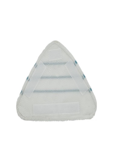 Shineyee 2 Adet Mikrofiber Islak Mop Ucu - Ütü Temizleyici İçin Yıkama Eliptik Triangular Yedek Beyaz - Mavi