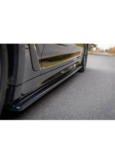 Bmw G30 5 Series - Marşpiyel Alt Çıtası - Piano Black Vakum