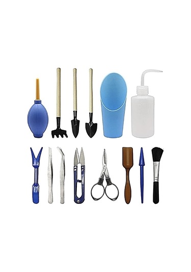Symbee 14 Parça Çiçek Ve Sukulent Bakımı Seti - Toprak Döşeme, Budama, Sulama Ve Transplante Araçları