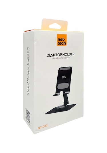 Nettech Nt-010 Metal Telefon Stand Beyaz Beyaz