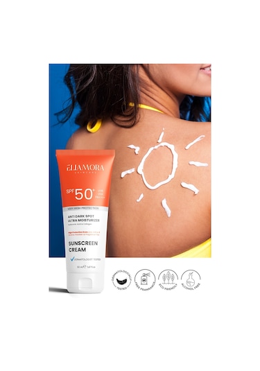 Eliamora Yoğun Leke Karşıtı +50 SPF Güneş Kremi 50 ML