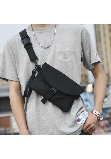 Sokak İş Elbisesi Çapraz Askı Omuz Çantası-mor Mor