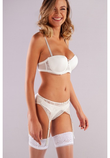 Golshan Gala Push-up Strapless Bra, Ekru Konforlu Ve Şık Sütyen, Strapless Çok renkli